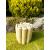 Wooden Garden Flower Bed Path Log Roll Edging 30cm High Pack Of 4 - view 3