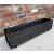 Wood Plant Planter Box Container Charcoal Black 100cm - view 4