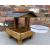 Ground Feeding Bird Table Wooden Feeding Station Feeder Slate Roof Heavy Duty  - view 2