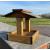 Wooden Bird Table Feeding Station Garden Walls Tops or Tree Stump - view 3