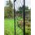 Garden Trellis Arch Fleur de Lys Black - view 4