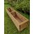 Log Style Wooden Flower Planter Heavy Duty Large 120 cm - view 2