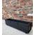 Wood Plant Planter Box Container Charcoal Black 100cm - view 1