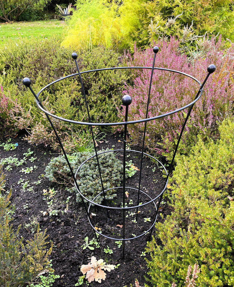 Peony Plant Metal Frame Support Frame Herbaceous Garden Ring Flower Border Heavy Duty Medium